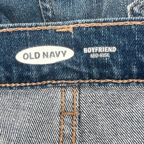 Old Navy Boyfriend Mid Rise Jeans Size 8 Women’s - Picture 2 of 6
